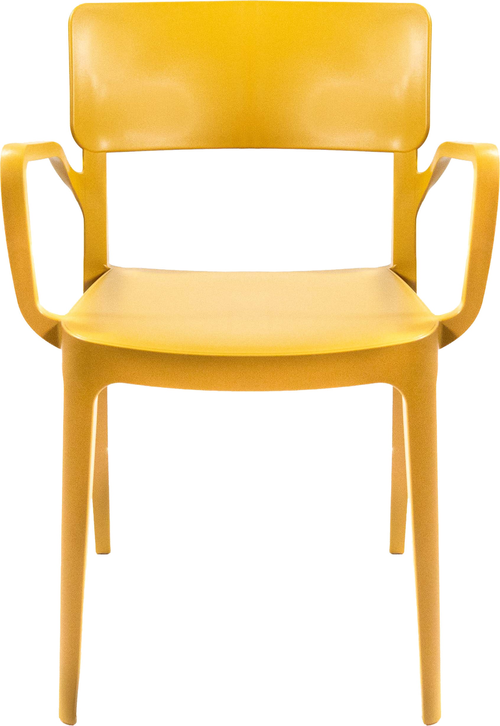 Essentials Gartenstuhl "Wing", 1 St., senf, Stapelstuhl Kunststoff günstig online kaufen