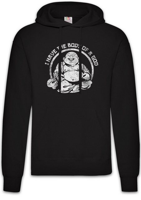 Urban Backwoods Hoodie I Have The Body Of A God Herren Hoodie Buddha Buddhi günstig online kaufen