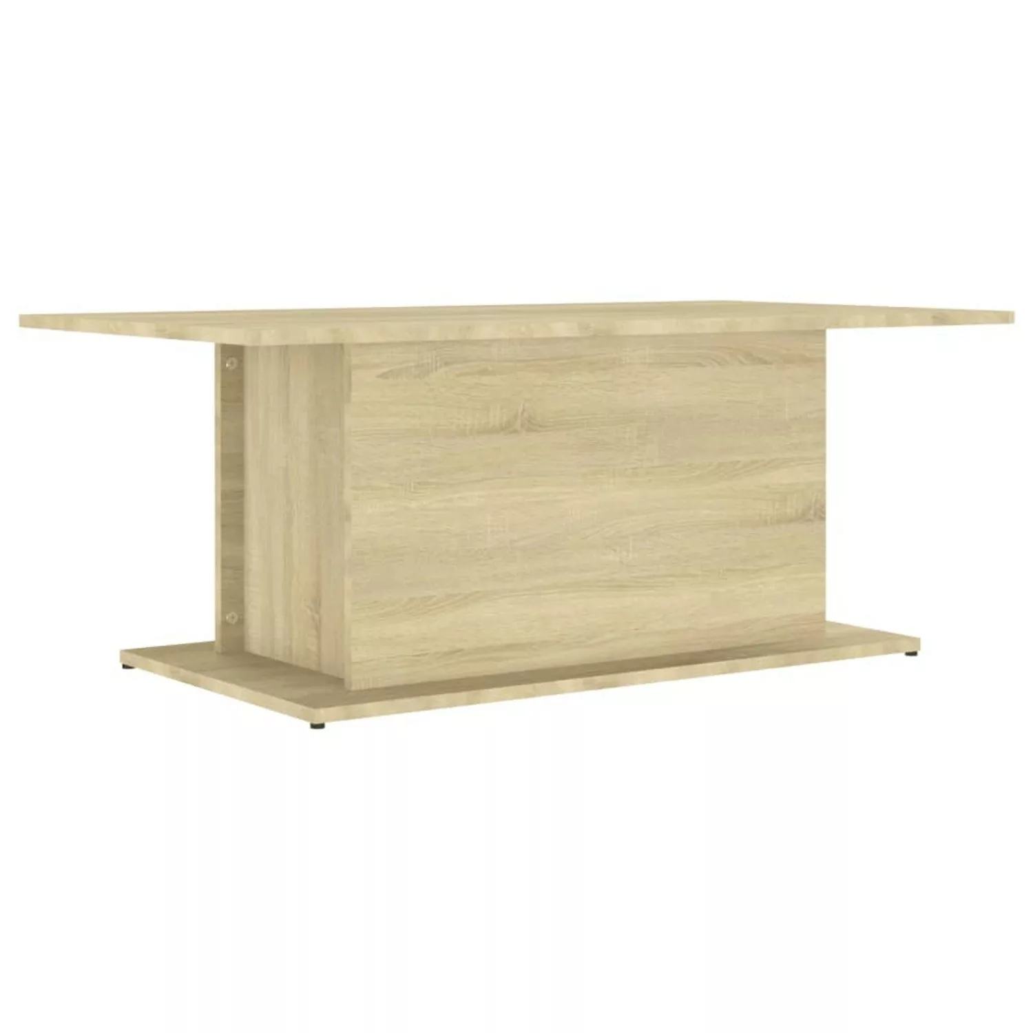 Couchtisch Sonoma-eiche 102x55,5x40 Cm Spanplatte günstig online kaufen