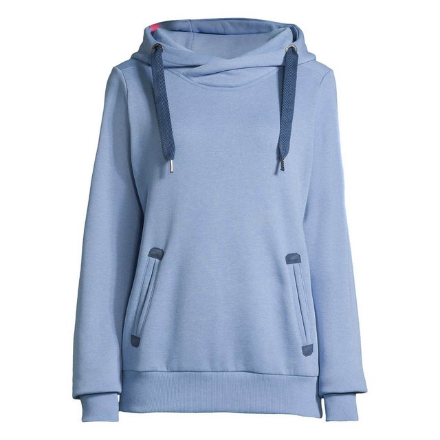 salzhaut Kapuzenpullover Damen Hoodie Pullover Sünn unifarben - Sweater mit günstig online kaufen