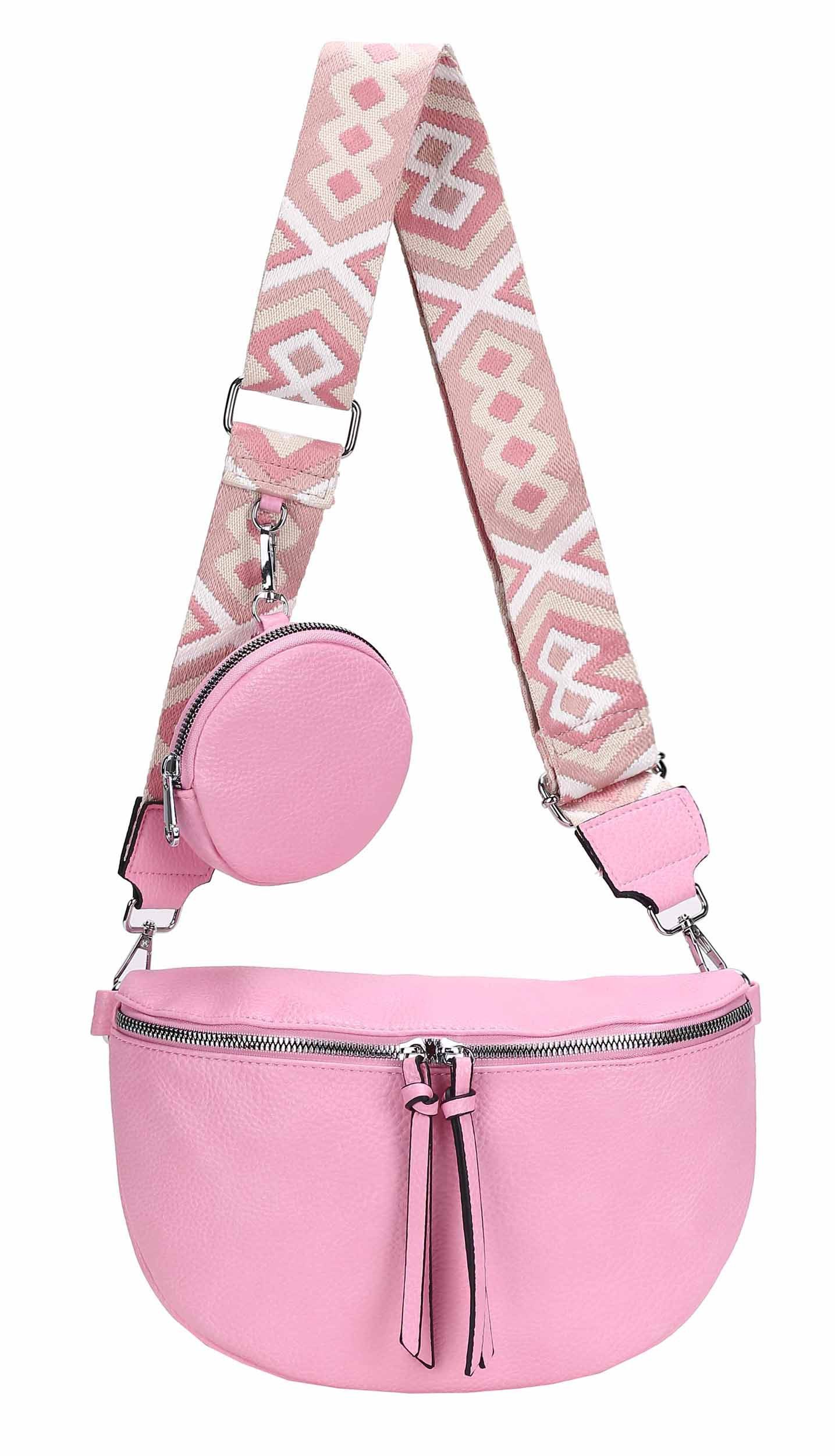 ITALYSHOP24 Bauchtasche Damen Gürteltasche Brusttasche CrossBody, günstig online kaufen