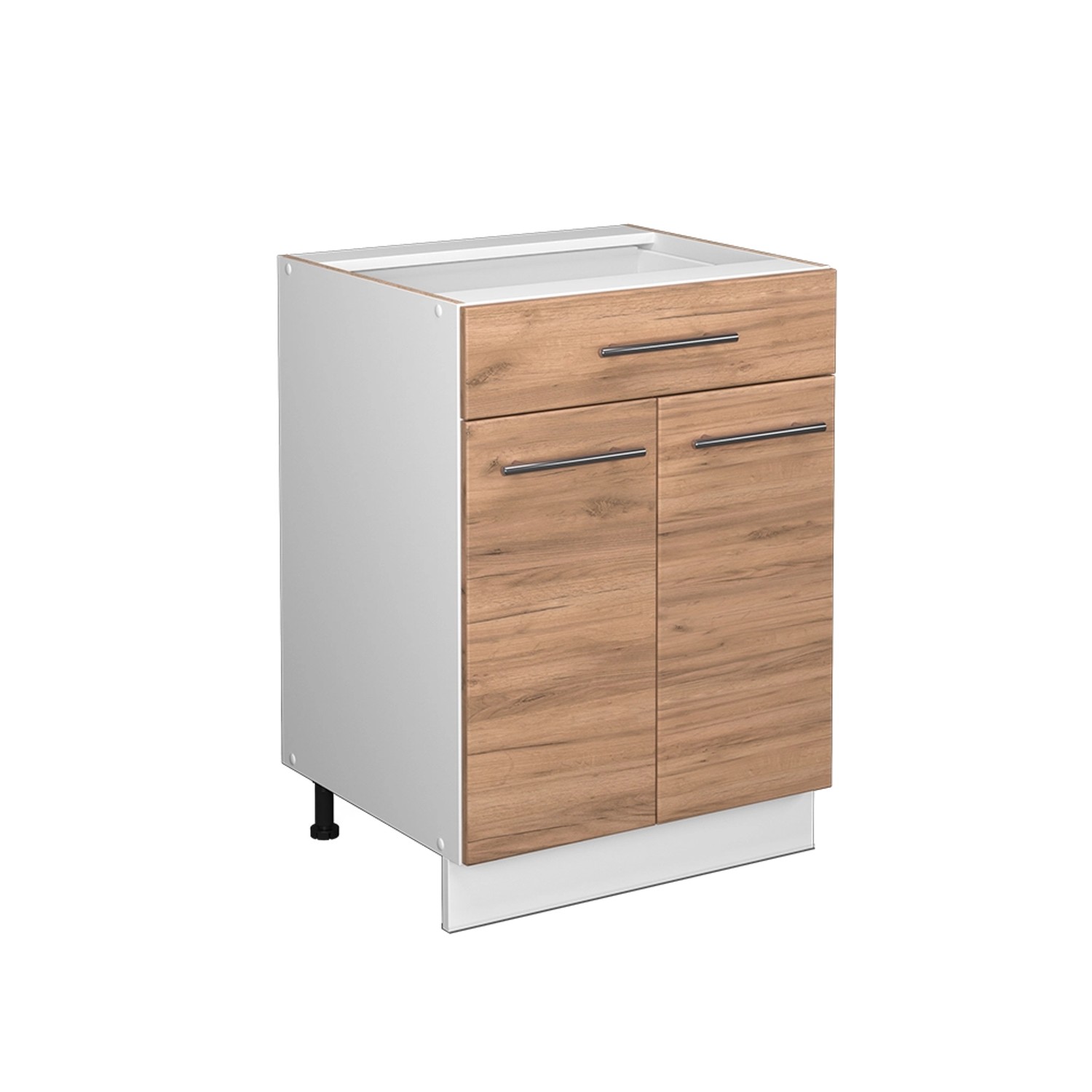 Vicco Unterschrank Fame-Line, Goldkraft Eiche/Weiß, 60cm, günstig online kaufen