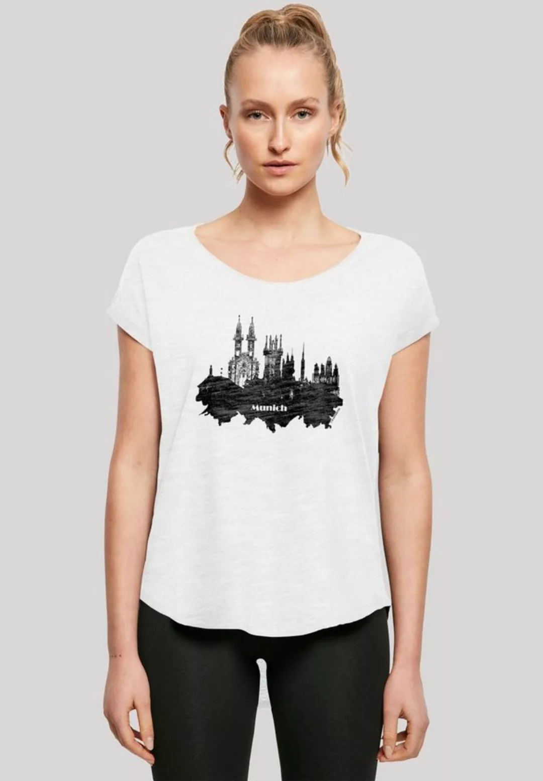 F4NT4STIC T-Shirt "Cities Collection - Munich skyline", Print günstig online kaufen