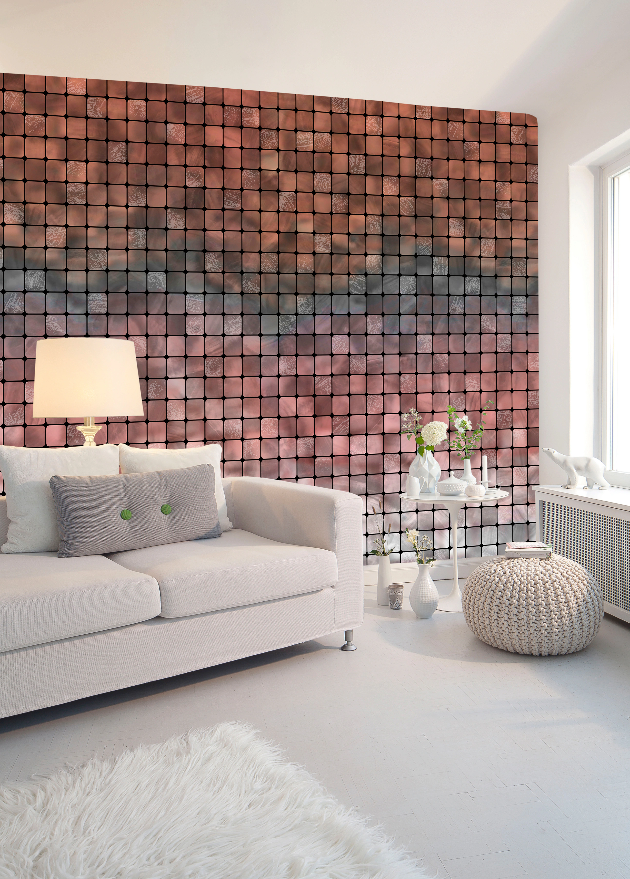 Architects Paper Fototapete »Atelier 47 Mosaic Tile 1«, geometrisch, Vlies, günstig online kaufen