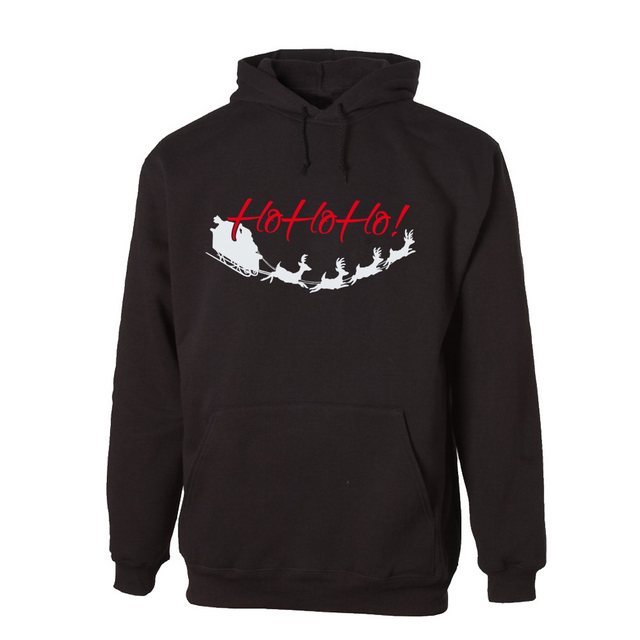 G-graphics Hoodie HoHoHo – Rentierschlitten mit trendigem Frontprint mit We günstig online kaufen