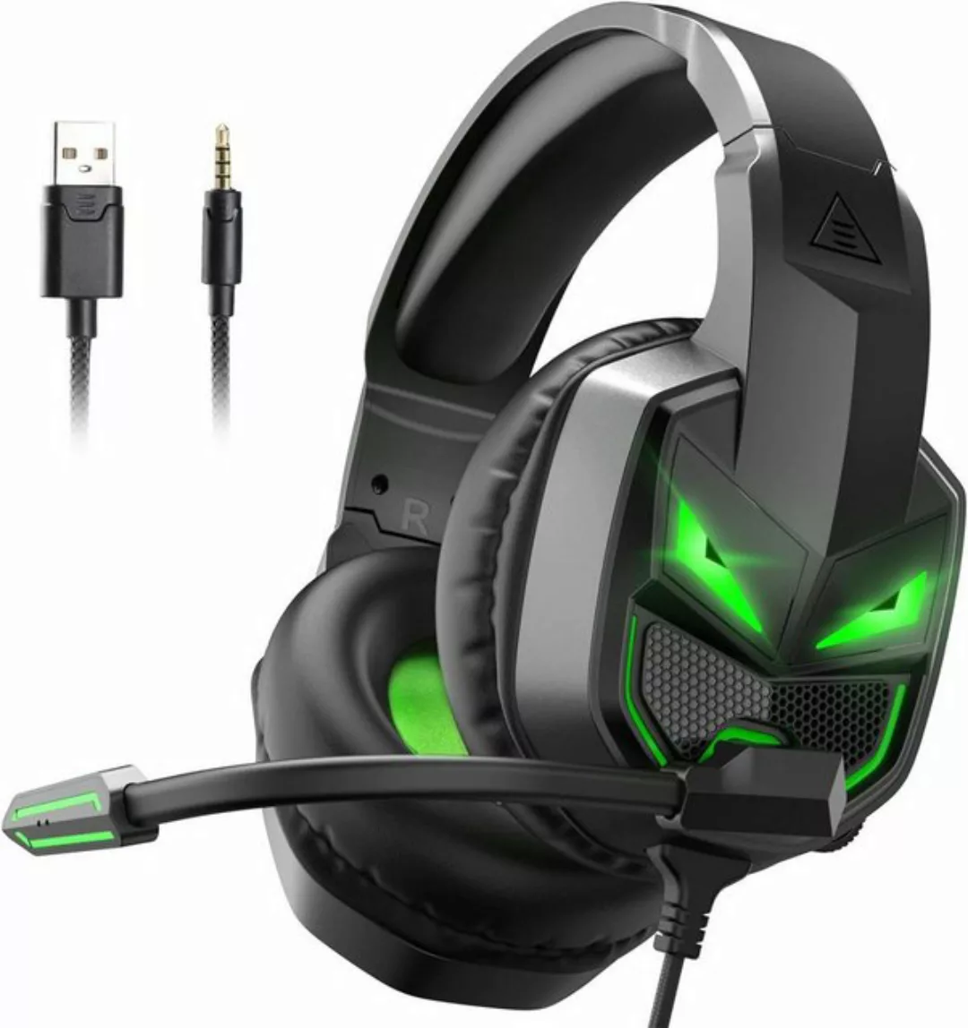 EKSA Gaming-Headset (Extra große, tiefe und weiche Ohrpolster, Fenrir Gamin günstig online kaufen