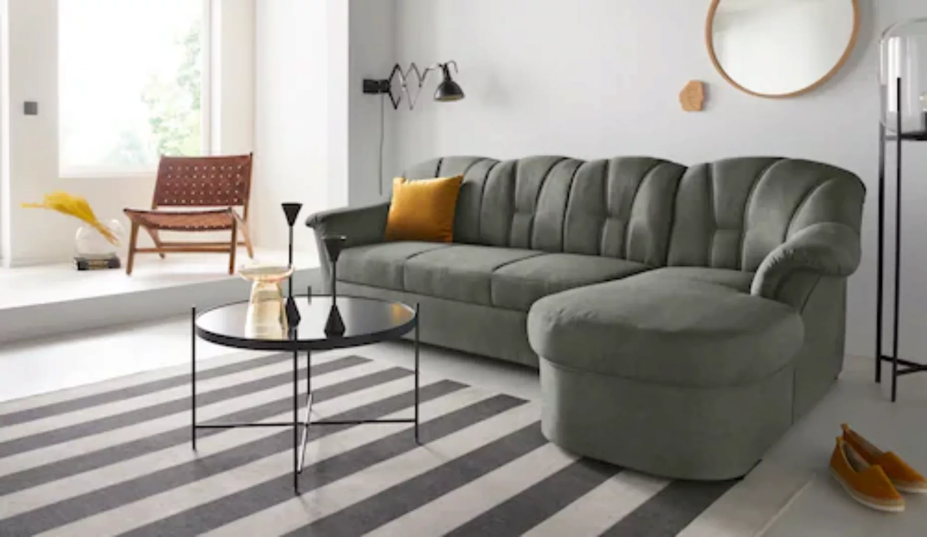 DOMO collection Ecksofa "Topper L-Form", mit Ottomane, wahlweise mit Schlaf günstig online kaufen