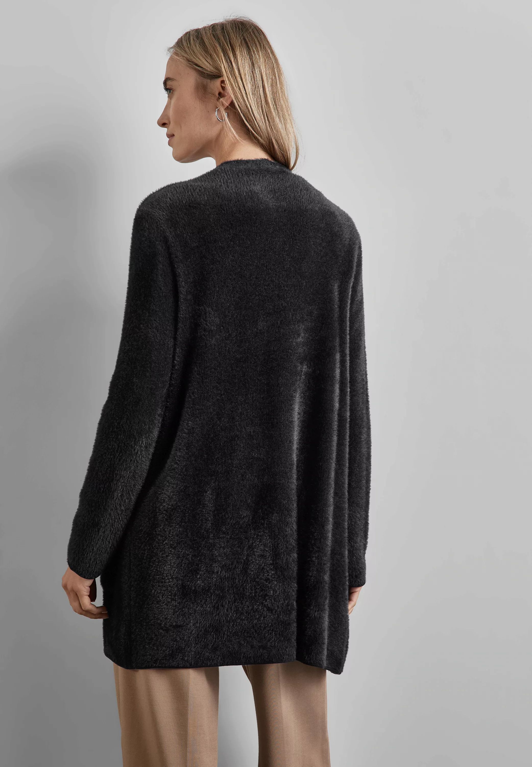 STREET ONE Cardigan, aus softem Materialmix günstig online kaufen