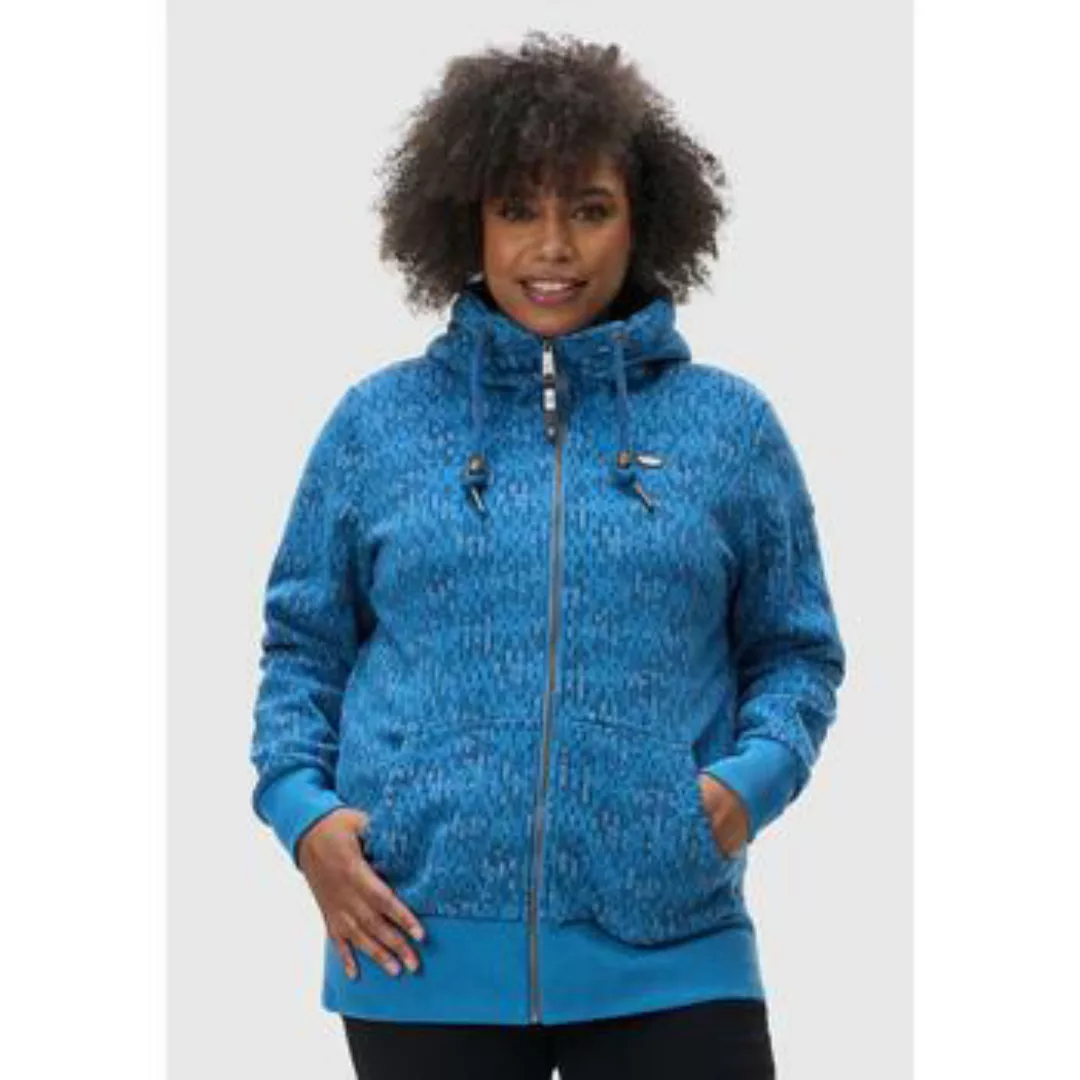 Ragwear Sweatjacke "Neska Print Zip Plus", Cooler Damen Zip-Hoodie mit Kapu günstig online kaufen