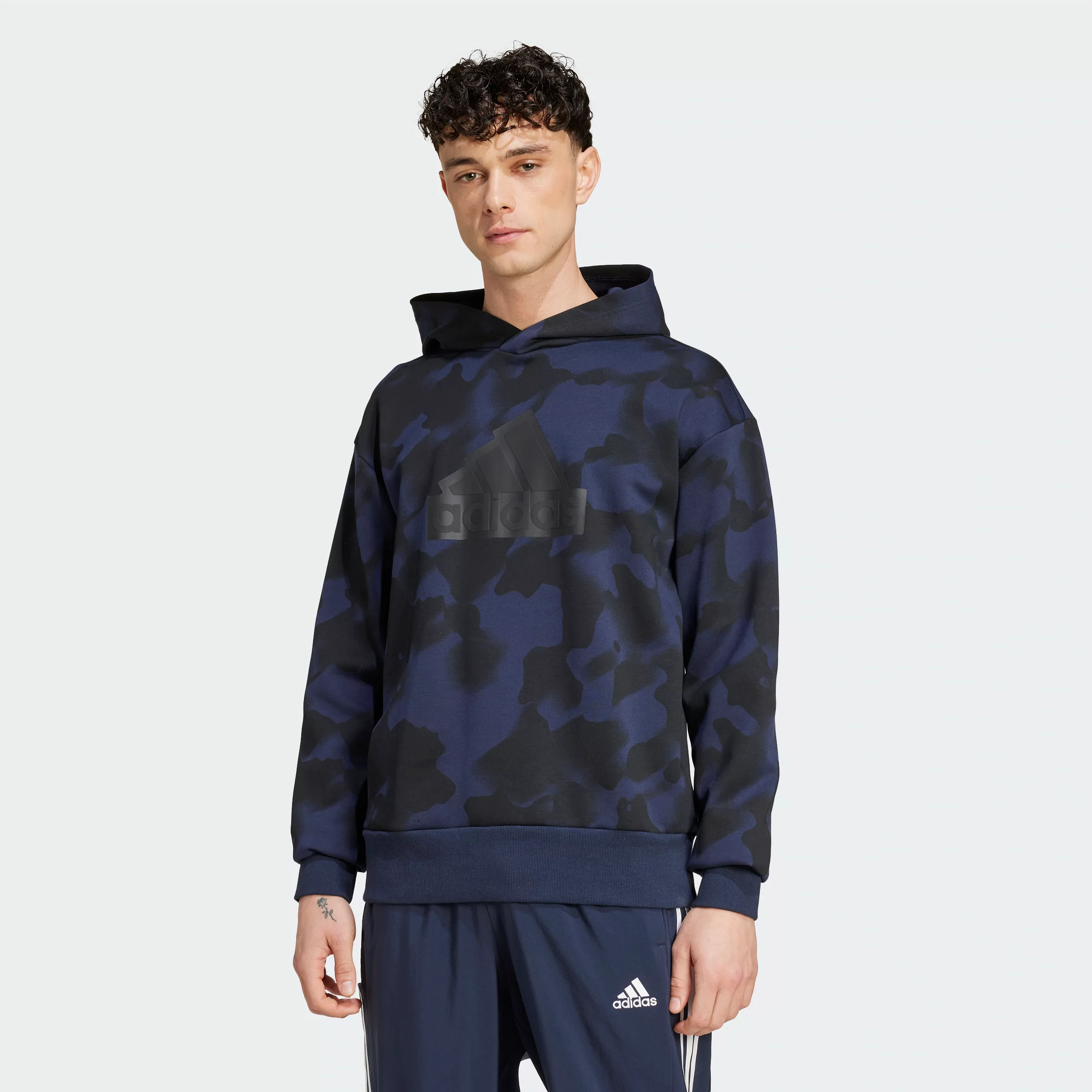 adidas Sportswear Kapuzensweatshirt "M FI BOS HD AOP" günstig online kaufen