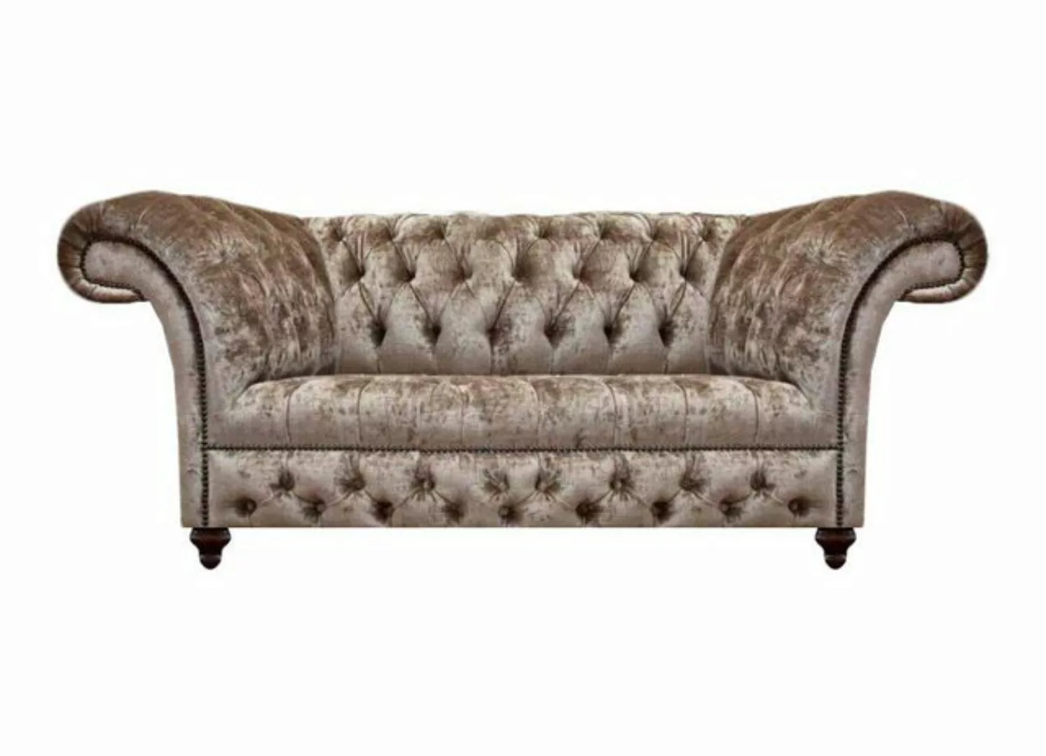 JVmoebel Chesterfield-Sofa Chesterfield Design Modern Sofa Couch Zweisitzer günstig online kaufen