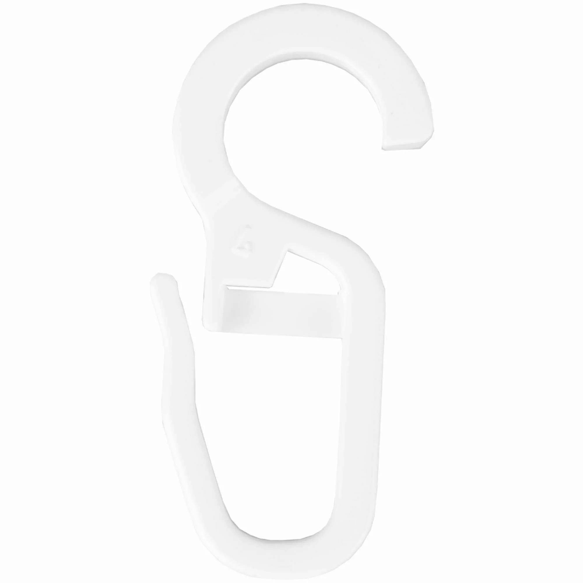 Bestlivings Gardinenstange, 1-läufig, Faltenleghaken - weiß günstig online kaufen
