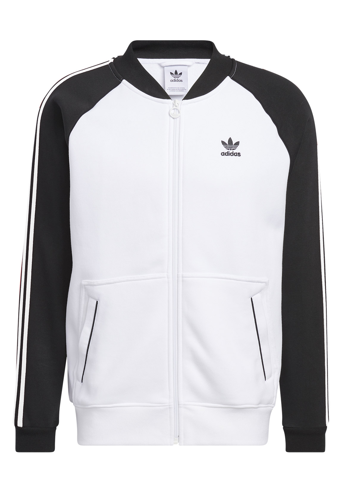 Adidas Originals Sprt Fleece Jacke M White / Black günstig online kaufen