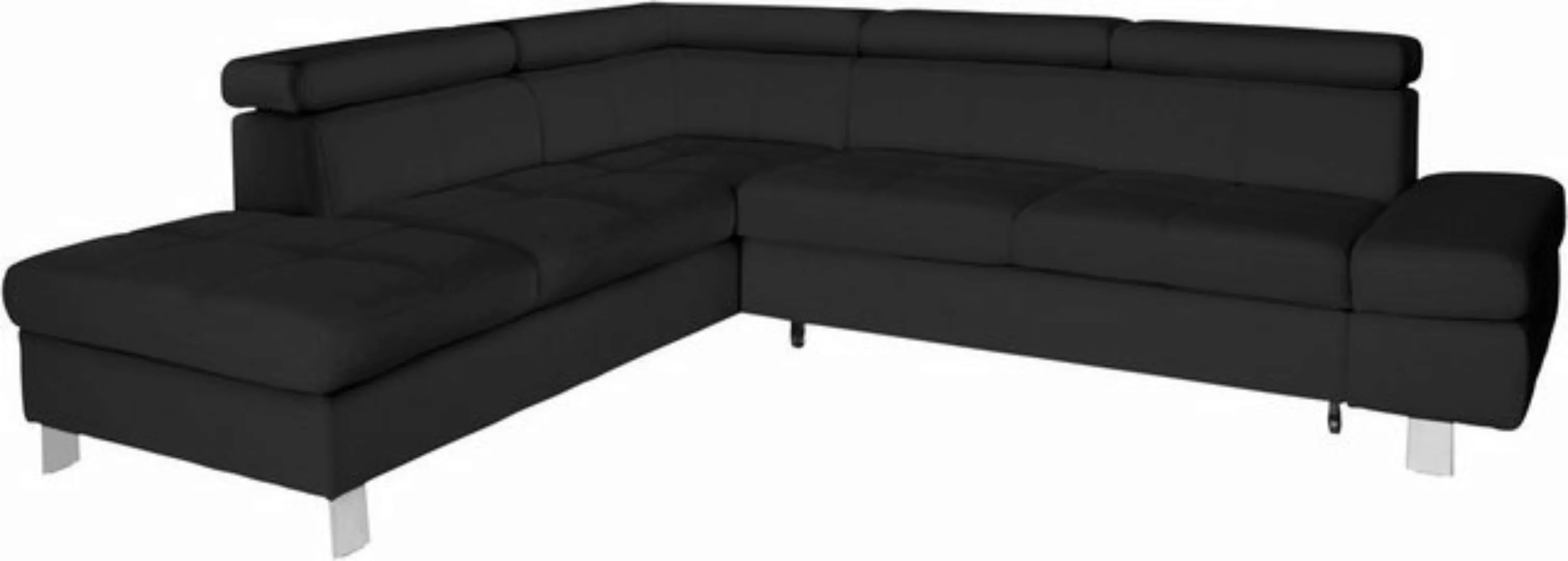 exxpo - sofa fashion Ecksofa Fiji, L-Form, mit Kopf- bzw. Rückenverstellung günstig online kaufen