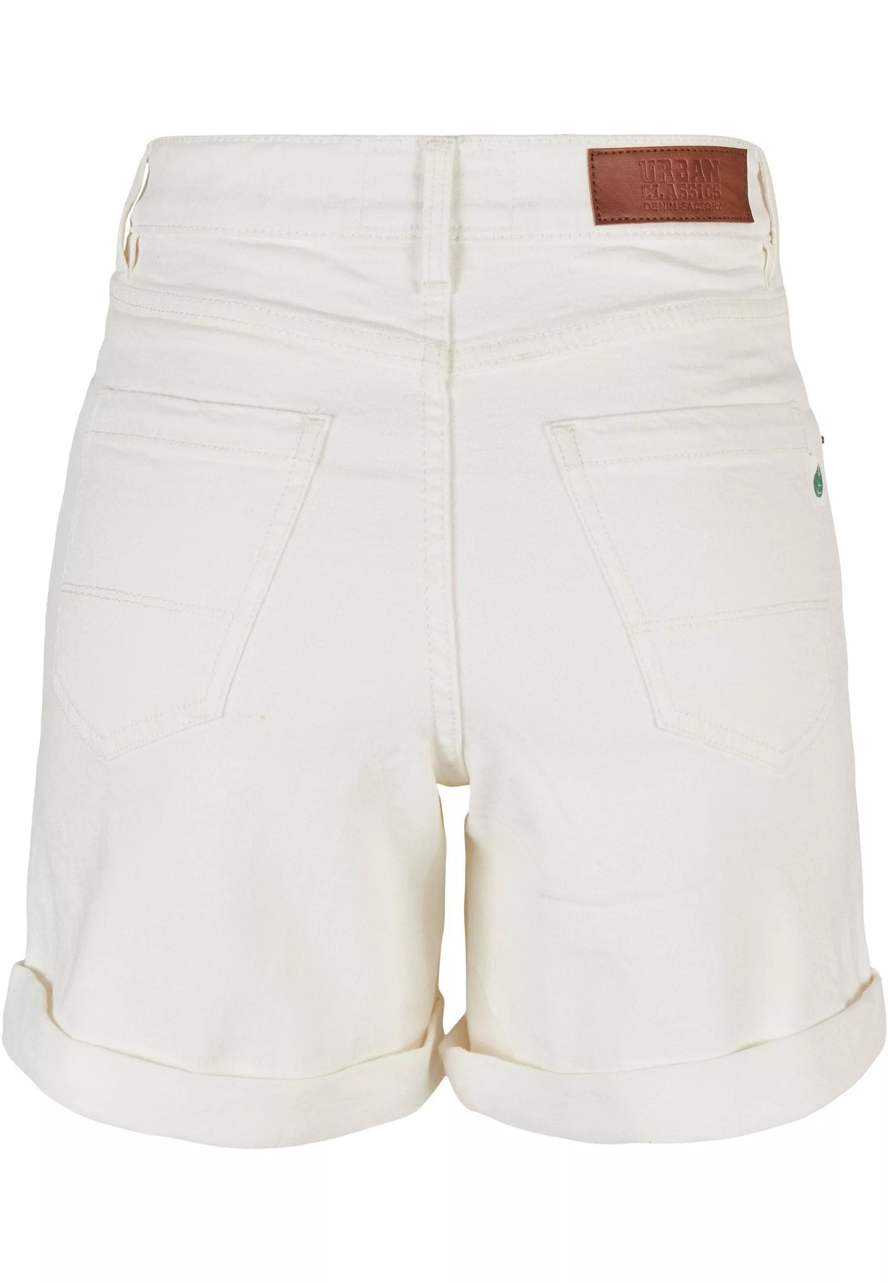 URBAN CLASSICS Shorts Ladies Organic Stretch Denim 5 Pocket Shorts Jeans-Sh günstig online kaufen