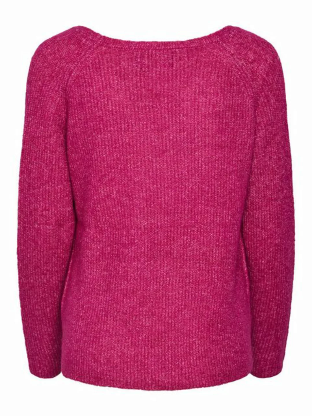 pieces V-Ausschnitt-Pullover PCELLEN LS V-NECK KNIT NOOS BC mit Wolle günstig online kaufen