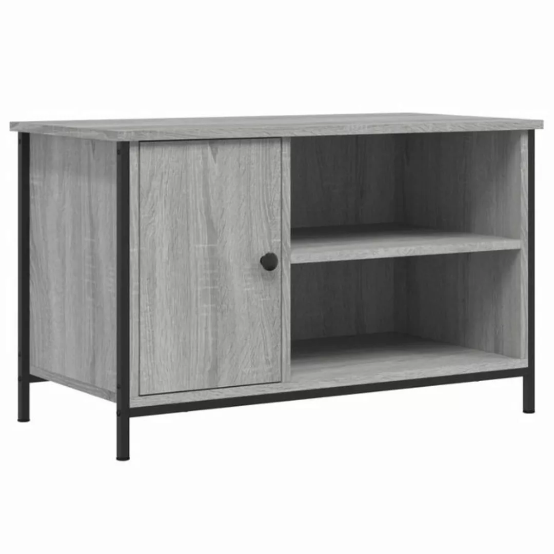 vidaXL TV-Schrank TV Schrank Fernsehschrank Lowboard Regal Grau Sonoma 80x4 günstig online kaufen