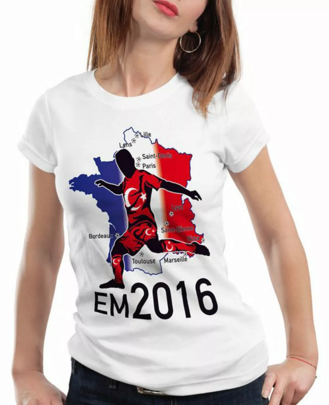 style3 T-Shirt WM 2026 Türkei Fan trikot fahne weltmeister europa EM günstig online kaufen