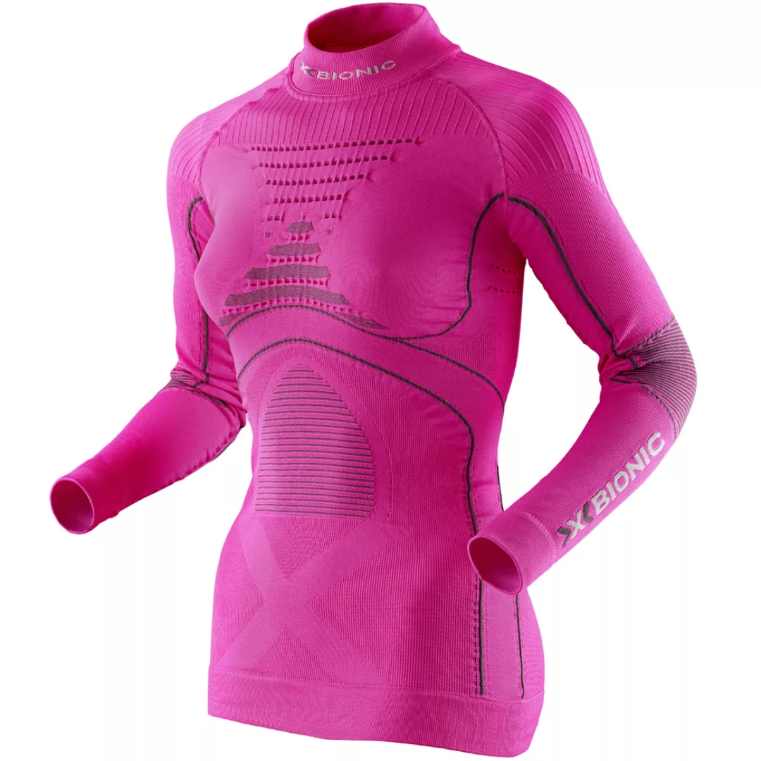 X-Bionic Lady Energy Accumulator Eva Damen-Shirt Pink/Charcoal günstig online kaufen