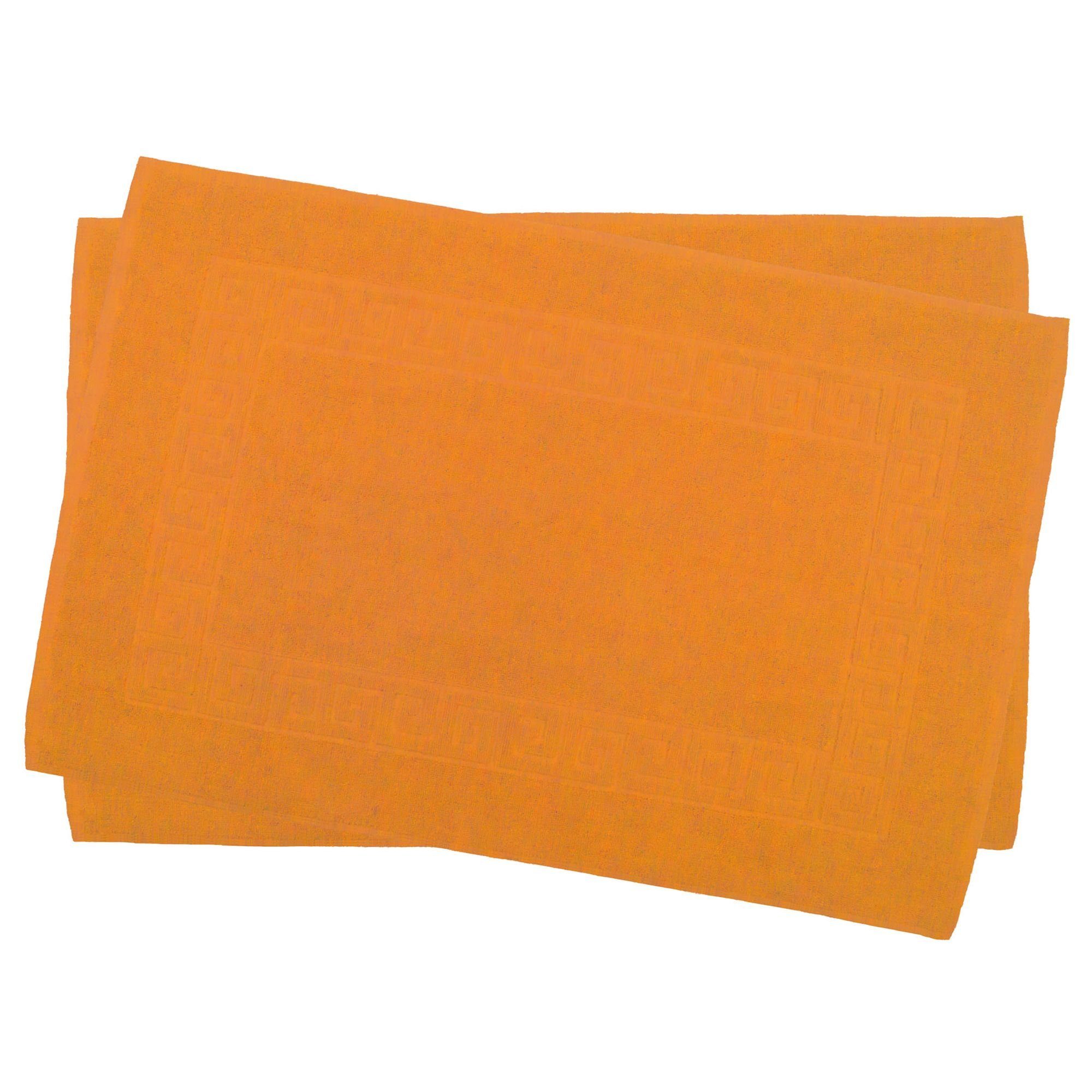 Julie Julsen Badematte 2-Badematte-Orange-50 x 40 günstig online kaufen