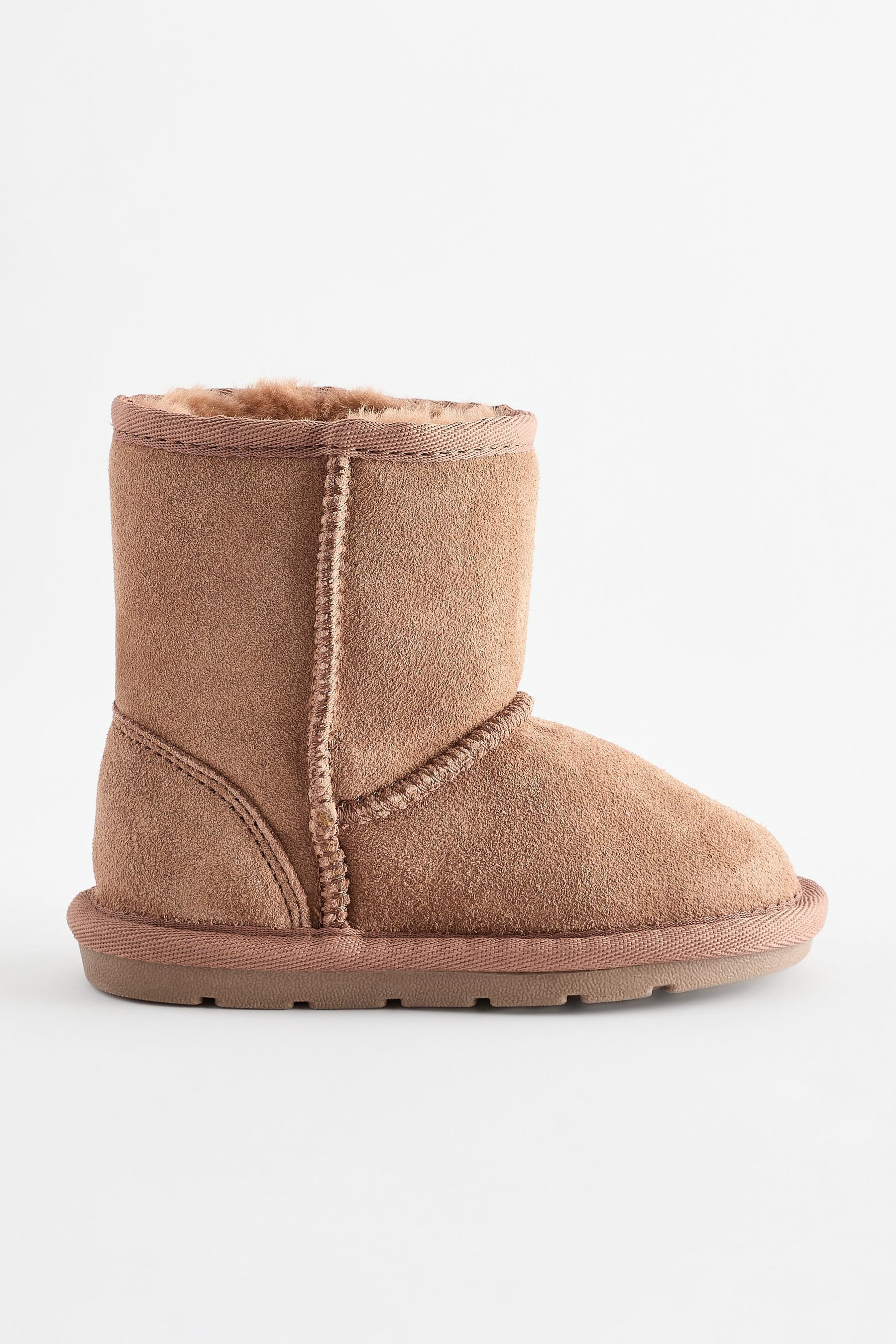 Next Hohe Schlupfstiefel aus Veloursleder Schlupfstiefel günstig online kaufen