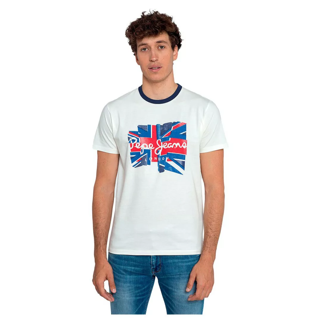 Pepe Jeans Donald Kurzärmeliges T-shirt 2XL Off White günstig online kaufen