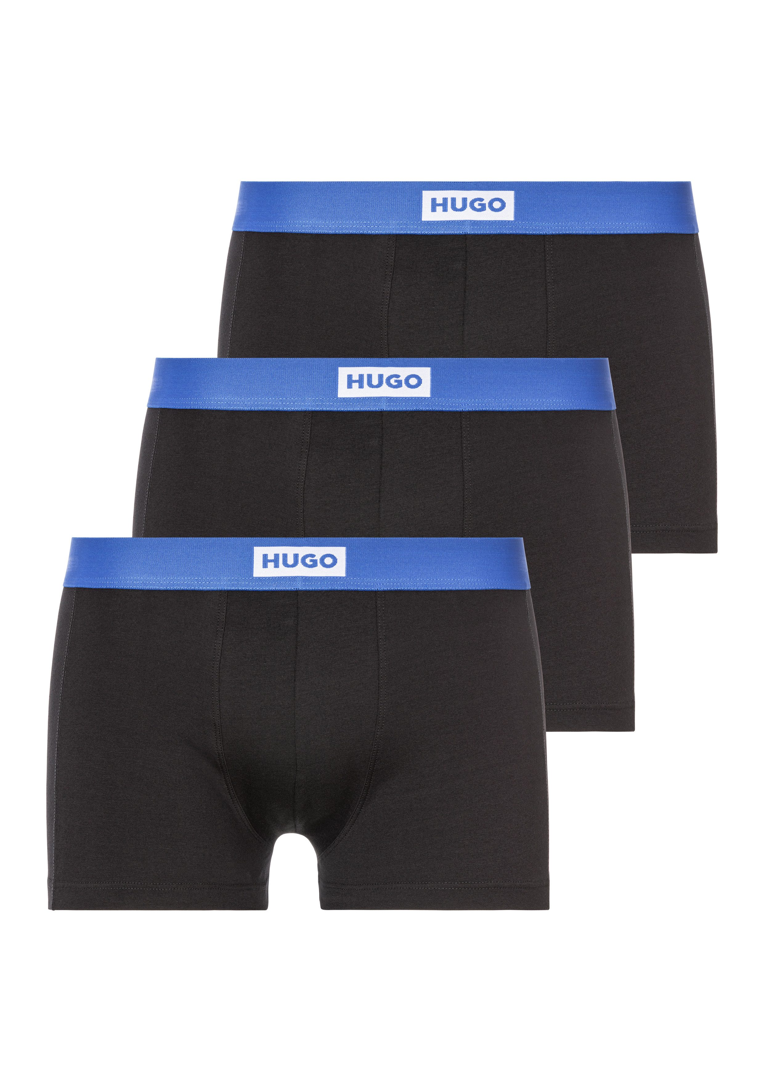 HUGO Trunk (Packung, 3-St) mit kontrastfarbigem günstig online kaufen