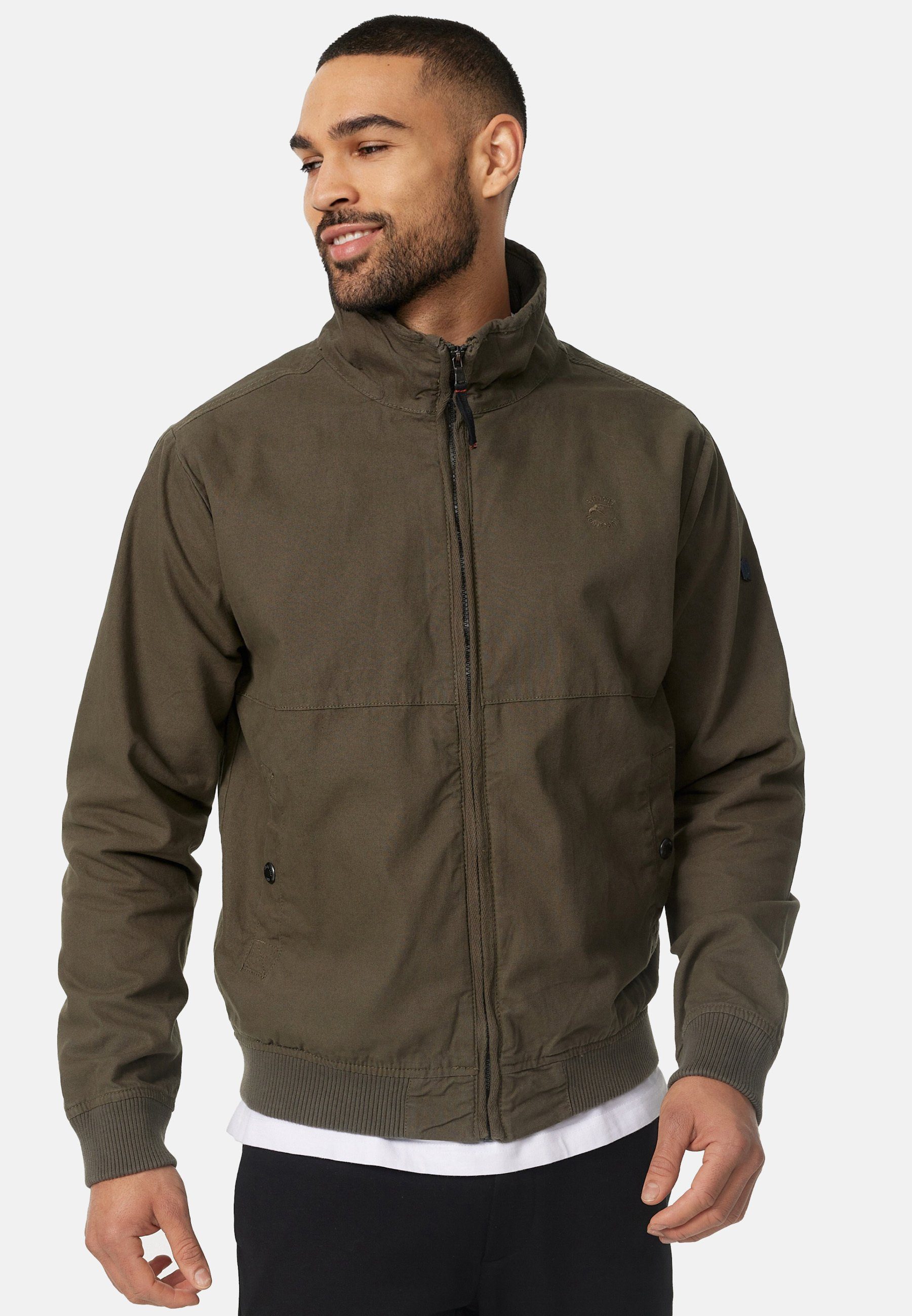 Indicode Sommerjacke Forty mit elastischen Rippbündchen günstig online kaufen