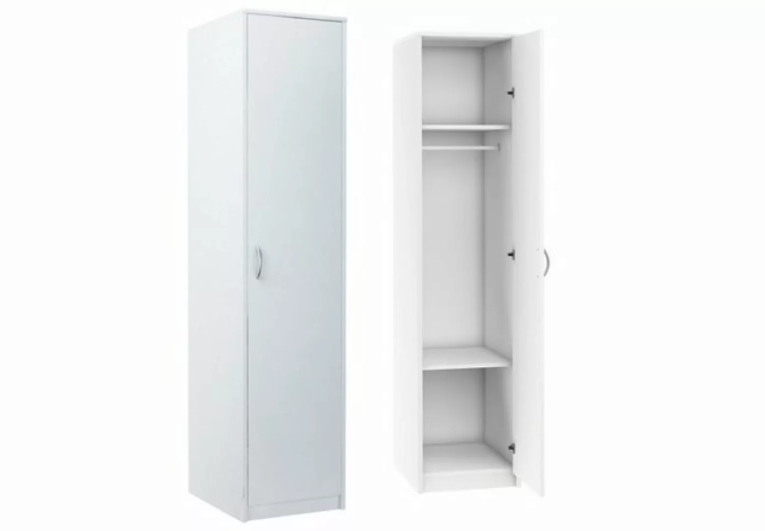 Home Collective Garderobenschrank Kleiderschrank mit 1 Tür, 1 Kleiderstange günstig online kaufen