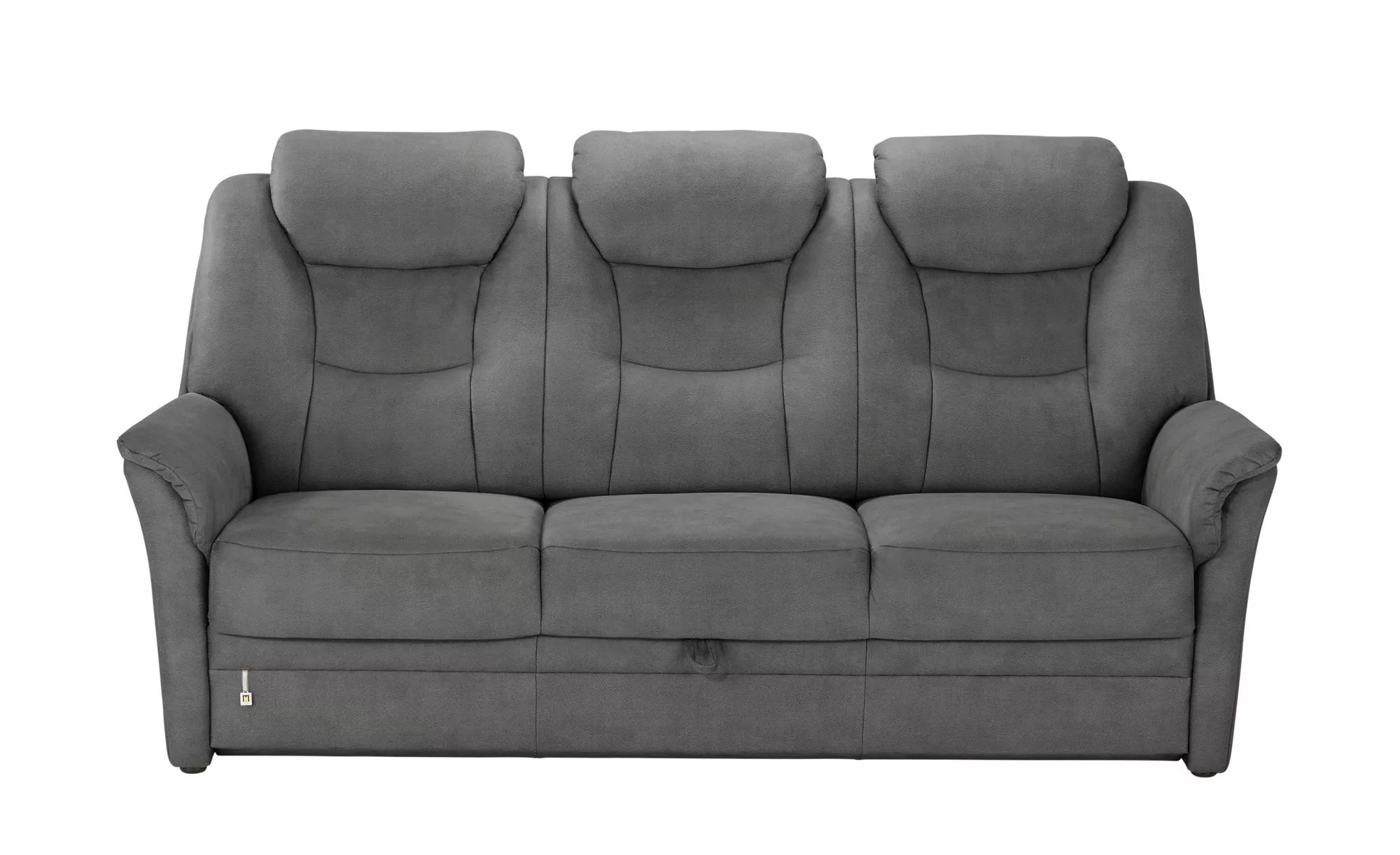 Einzelsofa - grau - 210 cm - 107 cm - 92 cm - Polstermöbel > Sofas > Einzel günstig online kaufen