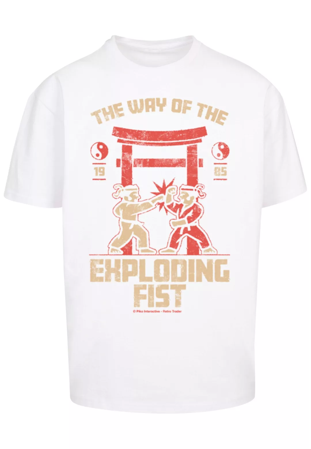F4NT4STIC T-Shirt "The Way Of The Exploding Fist Retro Gaming SEVENSQUARED" günstig online kaufen