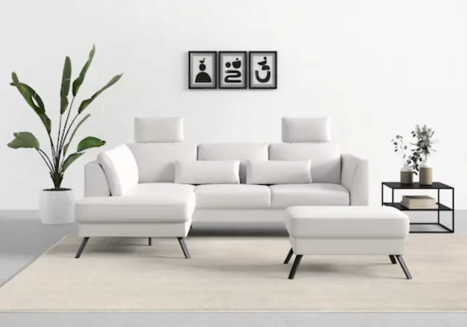 sit&more Ecksofa "Lindholm L-Form" günstig online kaufen