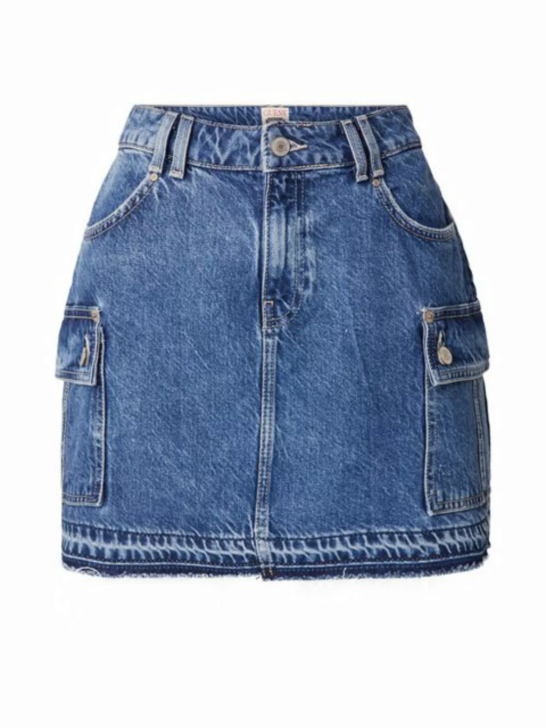 Guess Jeansrock VIVETTE (1-tlg) Fransen günstig online kaufen