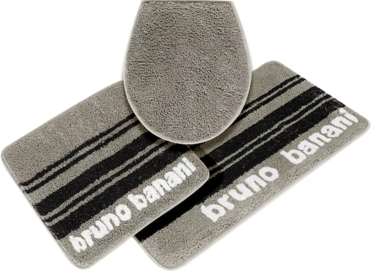 Bruno Banani Badematte »Daniel«, Höhe 20 mm, rutschhemmend beschichtet, fuß günstig online kaufen