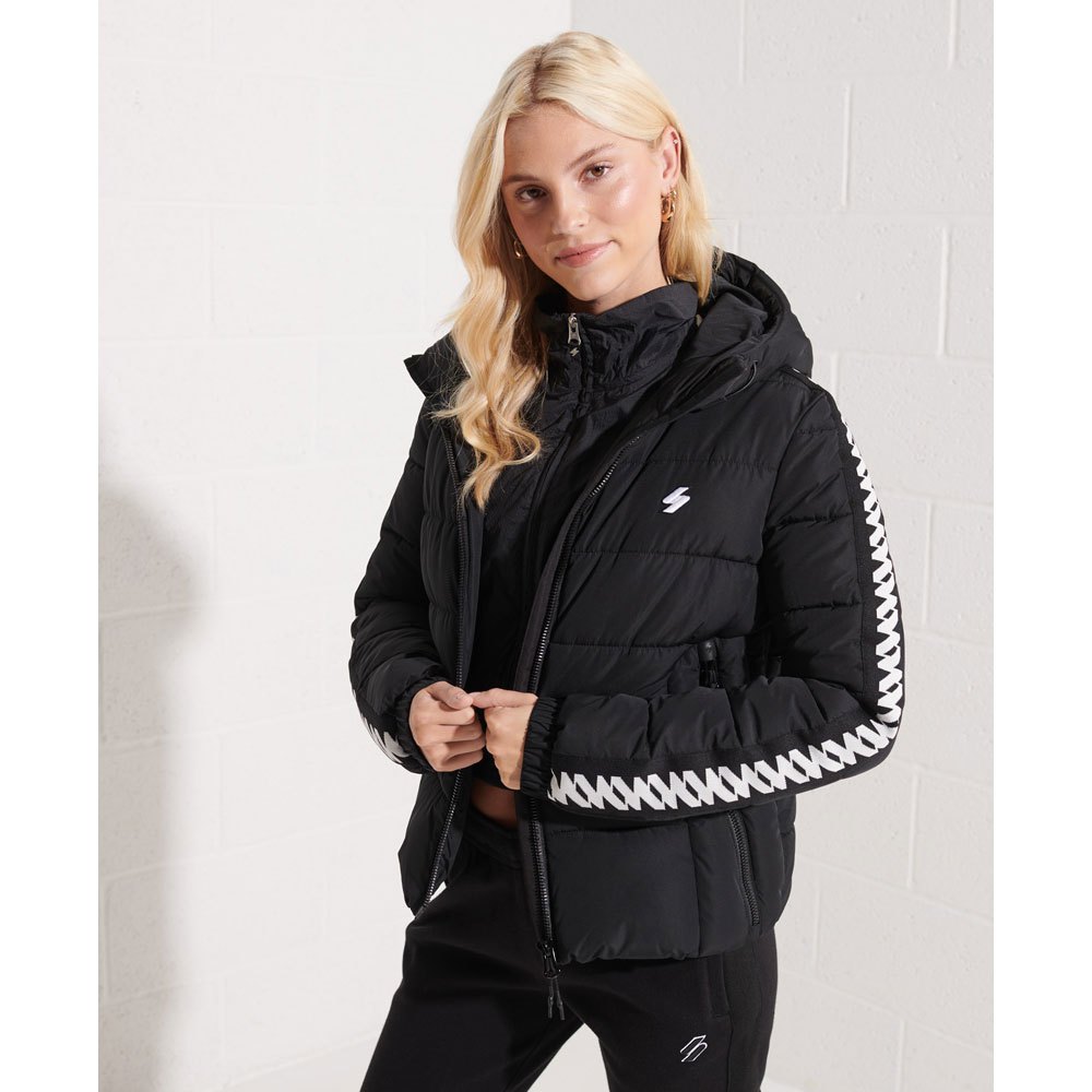 Superdry Spirit Taped Jacke XS Black günstig online kaufen