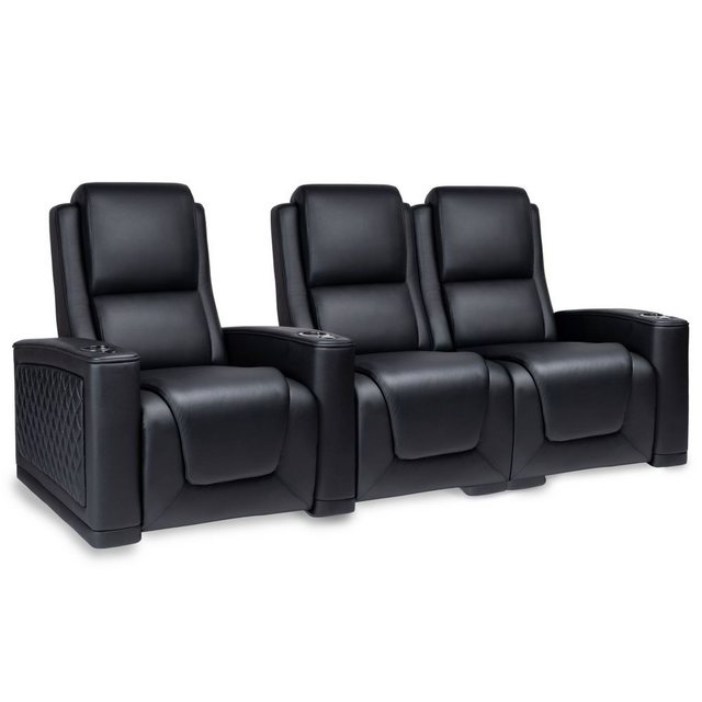 Zinea Sofa Zinea Kinosessel Prestige Dark - 3 Sitzer LR - Leder - elektr. - günstig online kaufen