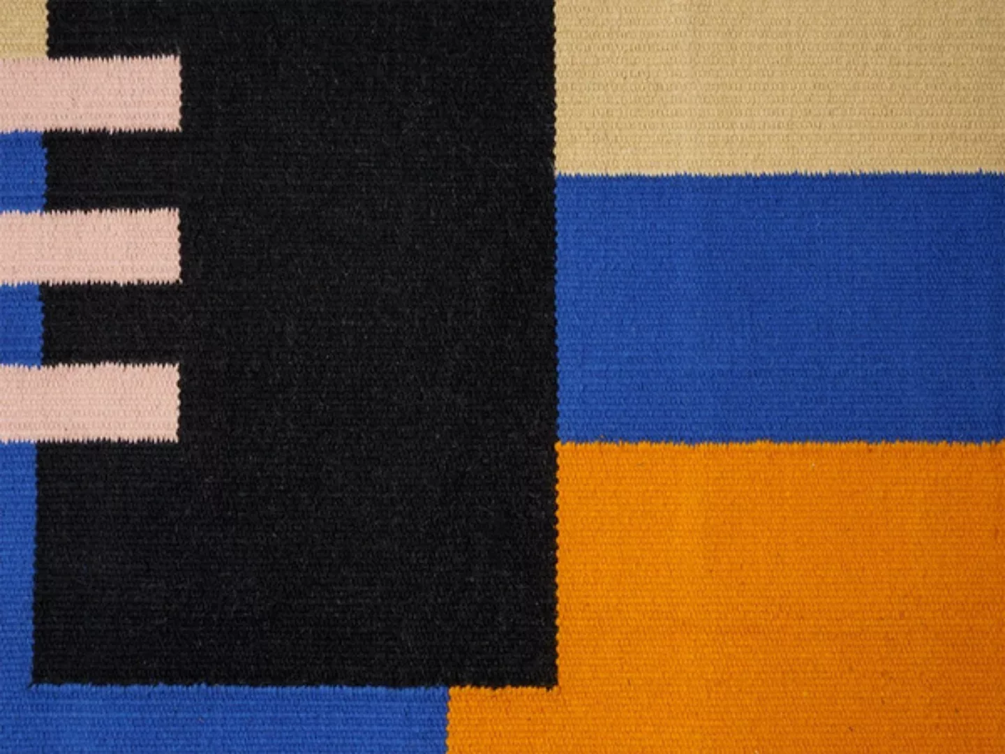 Baumwoll-teppich Mit Geometrischem Muster günstig online kaufen