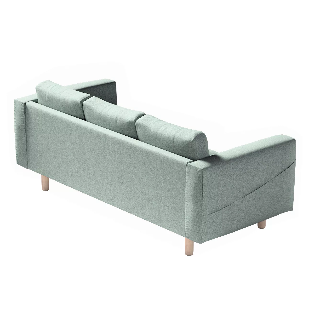 Bezug für Norsborg 3-Sitzer Sofa, eukalyptusgrün, Norsborg 3-Sitzer Sofabez günstig online kaufen