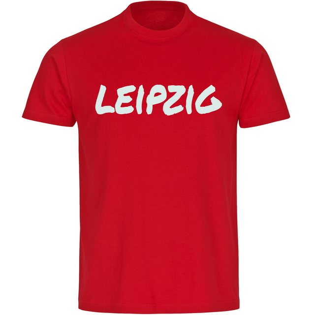 multifanshop T-Shirt Herren Leipzig - Textmarker - Männer günstig online kaufen