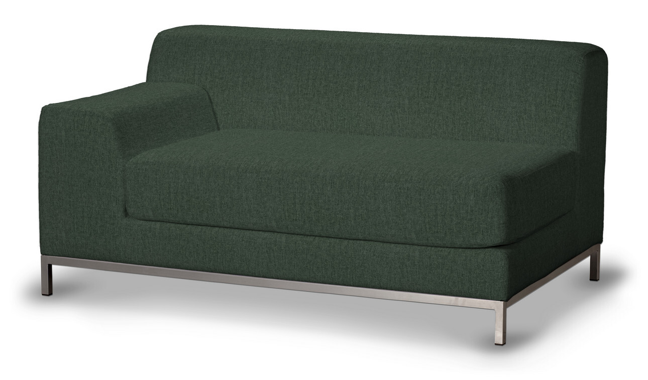 Bezug für Kramfors 2-Sitzer Sofa, Lehne links, dunkelgrün, Bezug für Kramfo günstig online kaufen