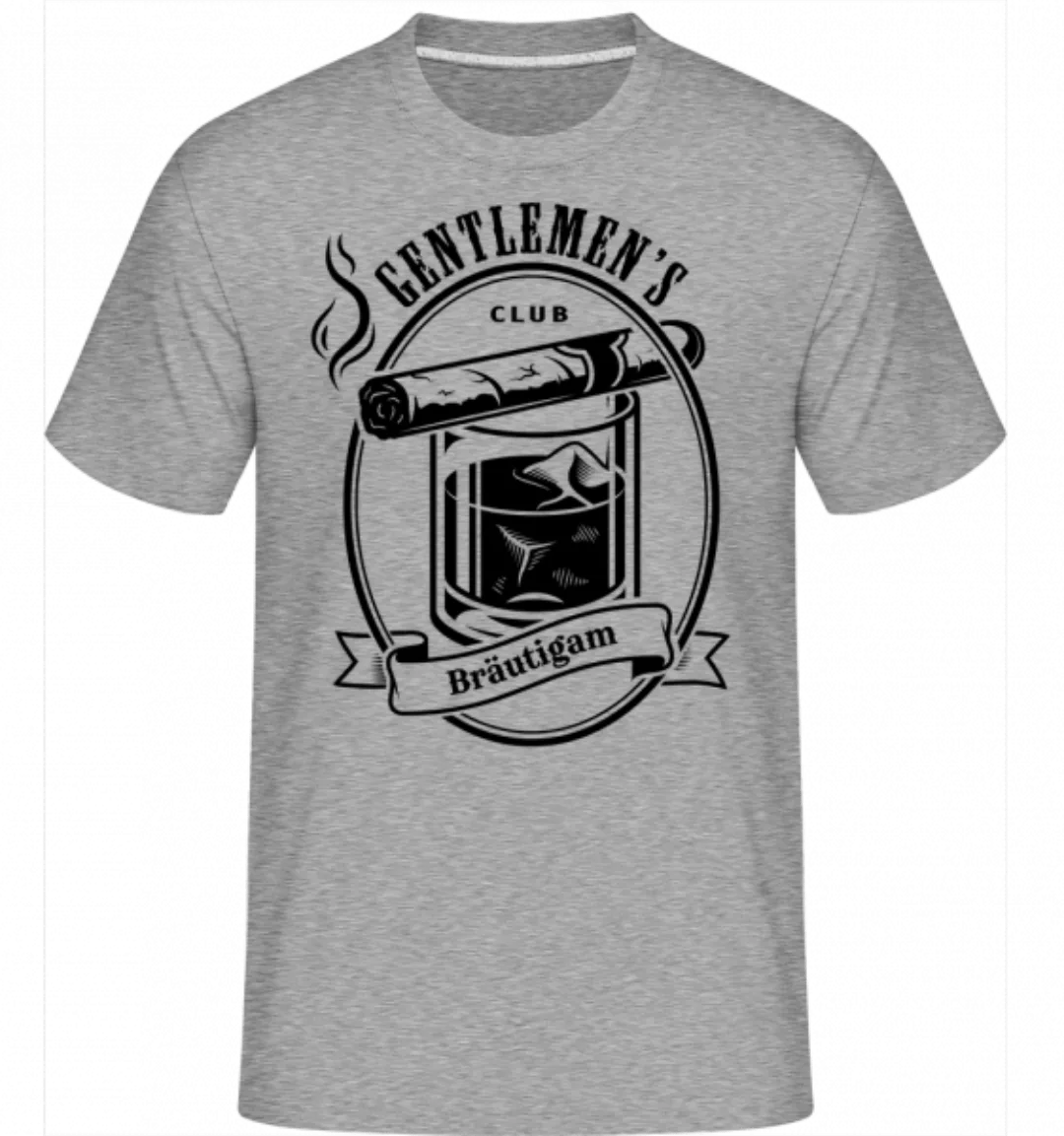 Gentlemen's Club Bräutigam · Shirtinator Männer T-Shirt günstig online kaufen