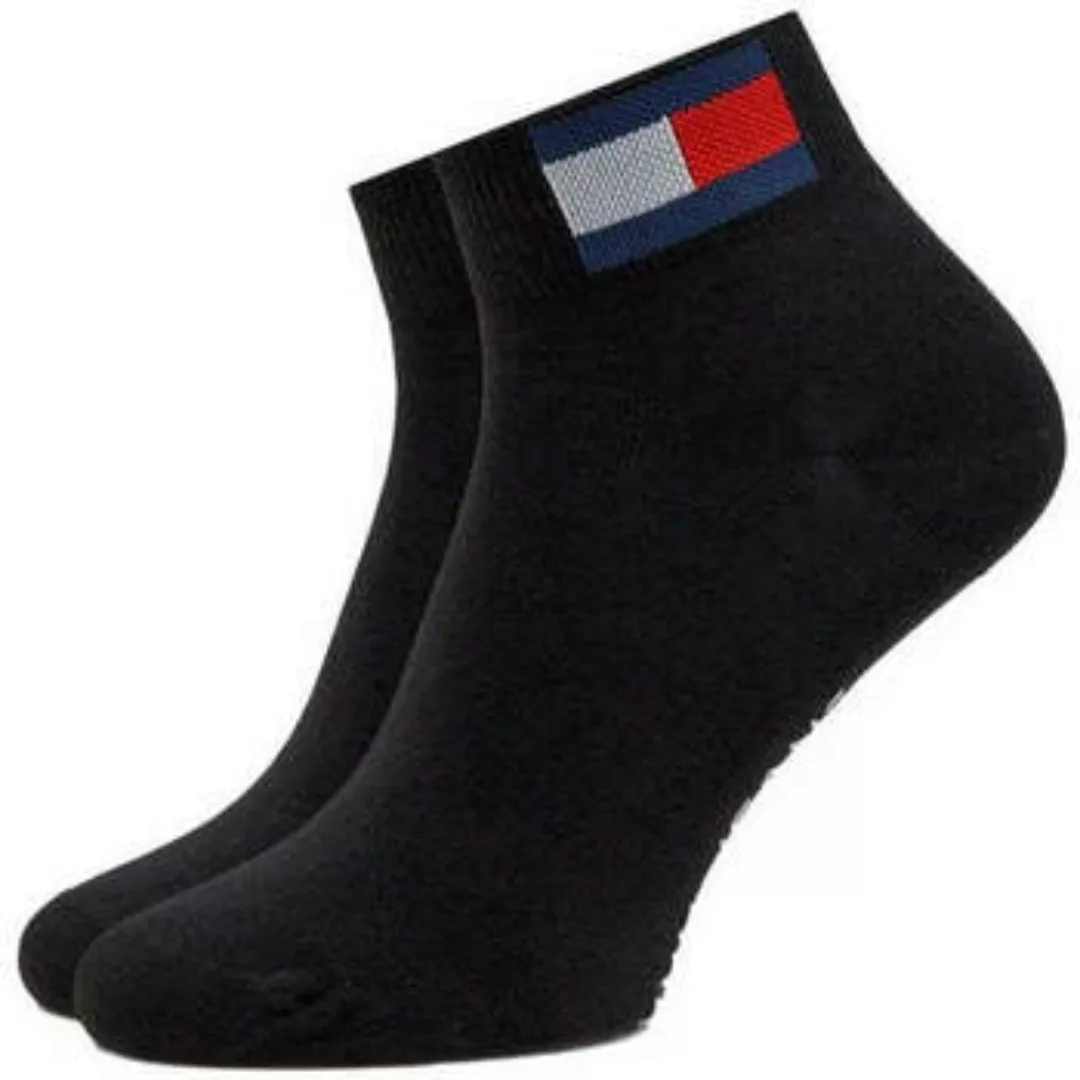 Tommy Hilfiger  Socken Quarter Two Pack Flag Socks Black günstig online kaufen