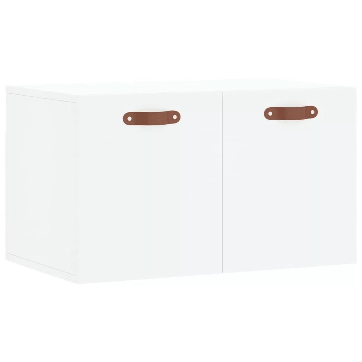 vidaXL Hängeschrank Hängeschrank Wandschrank Weiß 60x36,5x35 cm Spanplatte günstig online kaufen