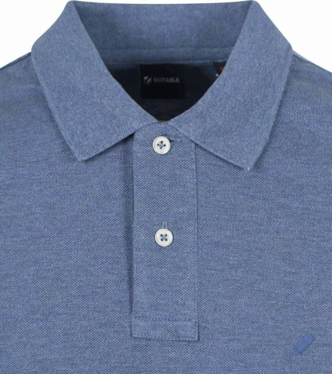 Suitable Mang Poloshirt Blau - Größe L günstig online kaufen