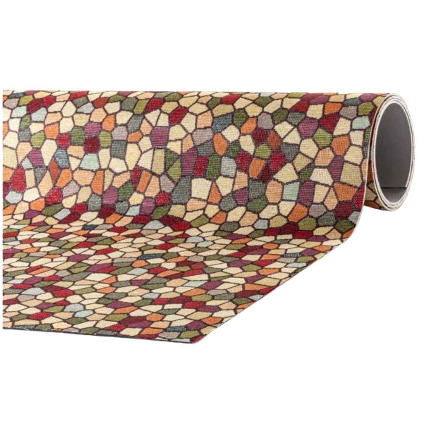 Peyer Syntex Mira Jacquard Teppich Mosaik Multicolor 138 x 220 cm günstig online kaufen