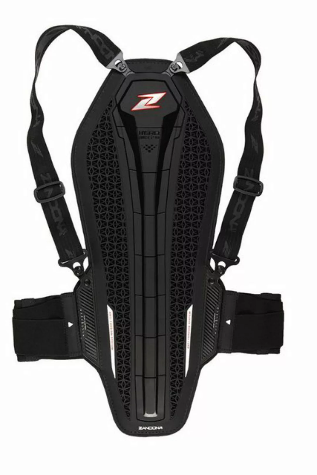 Zandona Motorradjacke Zandona Rückenprotektor Hybrid Back Pro schwarz X7 S günstig online kaufen