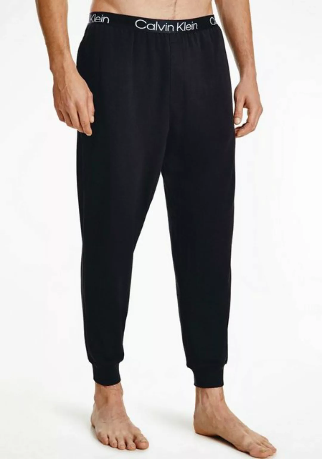 Calvin Klein Underwear Structure Lounge Jogger Pyjama XL Black günstig online kaufen