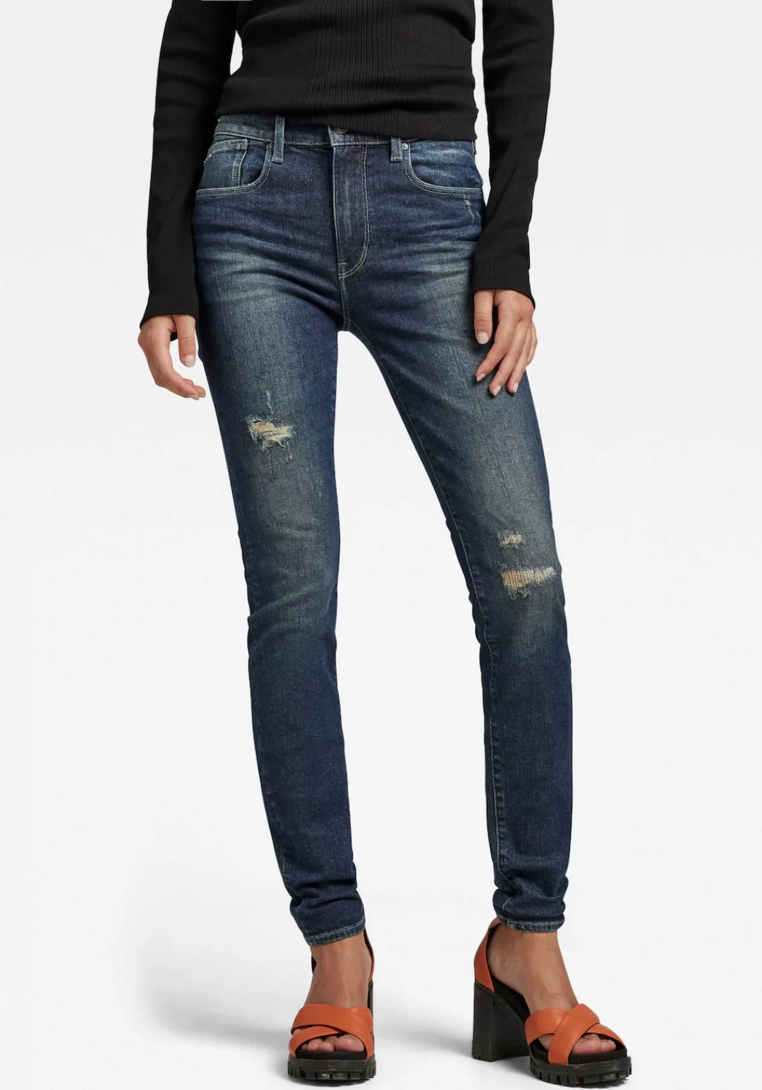 G-STAR Skinny-fit-Jeans Lhana Skinny Jeans mit Wohlfühlfaktor durch Stretch günstig online kaufen