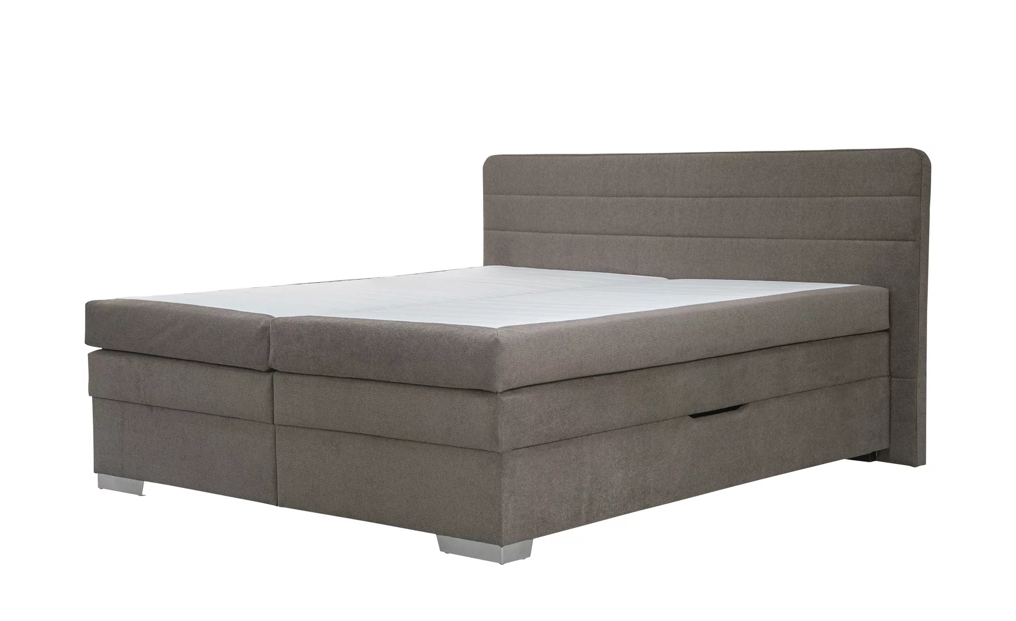 Boxspringbett mit Bettkasten Hackney ¦ braun ¦ Maße (cm): B: 201 H: 109 Bet günstig online kaufen