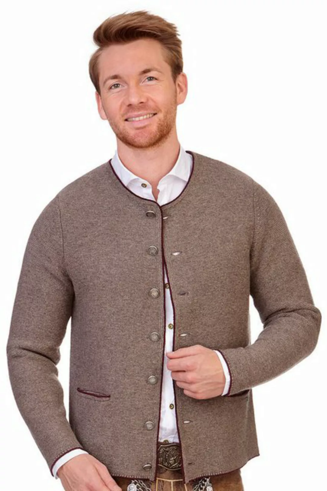 Spieth & Wensky Trachtenstrickjacke Trachten Strickjacke Herren - POCKING - günstig online kaufen